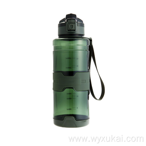 Plastictransparent sport water bottle large capacity outdoor